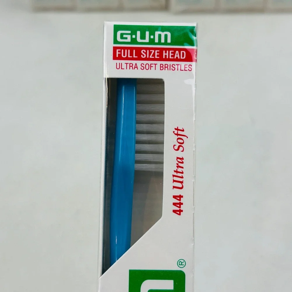 Butler GUM 444 Ultra Soft Toothbrush Lot of 18 Full Size Head New Vintage USA